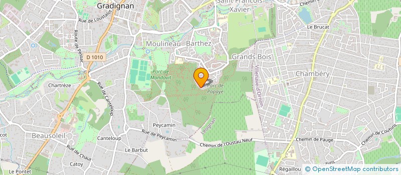 localisation de l'entreprise DESIBRACO  GRADIGNAN