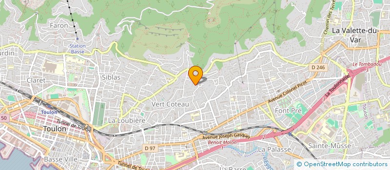 localisation de l'entreprise DESICY IMMO  TOULON