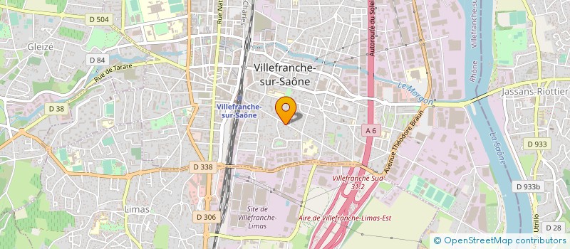 localisation de l'entreprise DESIGAUD SERVICES à VILLEFRANCHE-SUR-SAONE