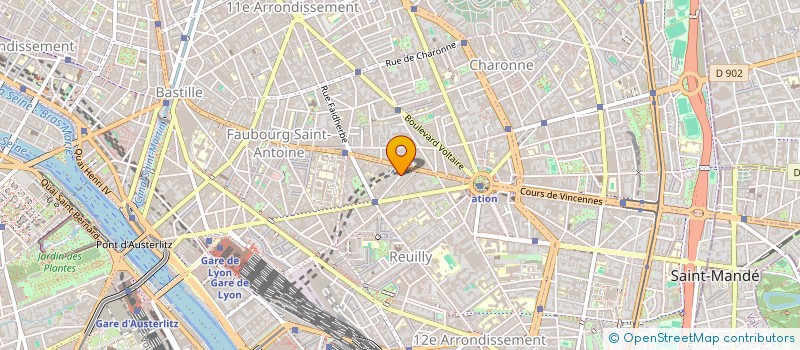 localisation de l'entreprise DESIGN 88 CONCEPT  PARIS