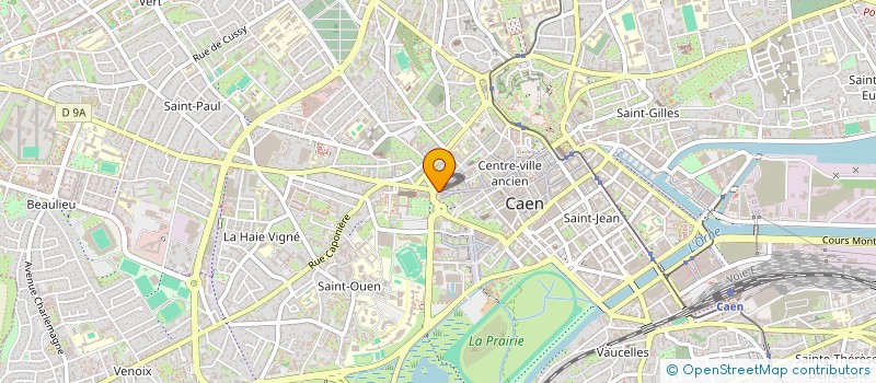 localisation de l'entreprise DESIGN ACOUSTIQUE à CAEN