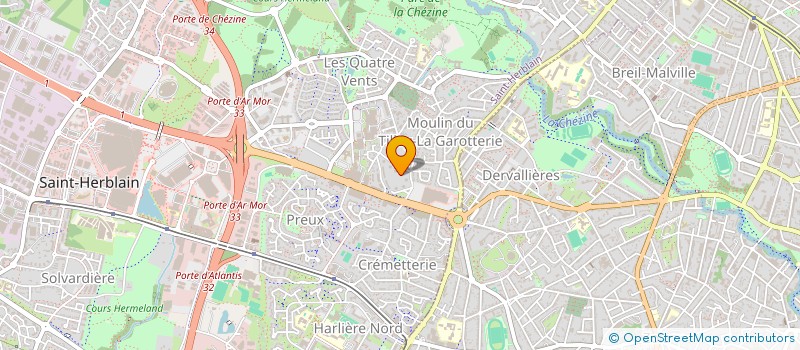localisation de l'entreprise DESIGN AIRES & COM  SAINT-HERBLAIN