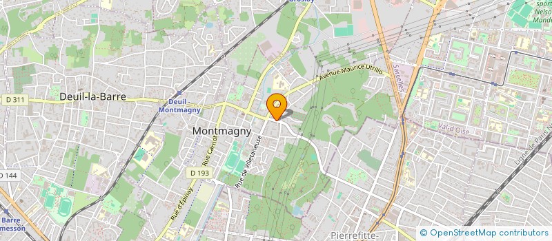 localisation de l'entreprise DESIGN AUTO 60  MONTMAGNY