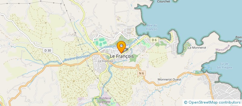 localisation de l'entreprise DESIGN BARBER à LE FRANCOIS