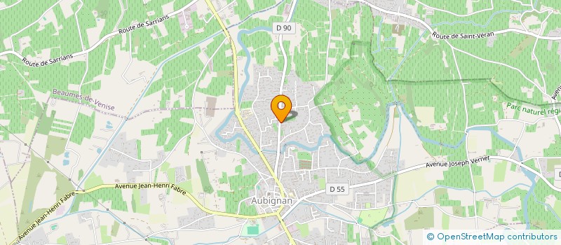 localisation de l'entreprise DESIGN BATIMENT  AUBIGNAN