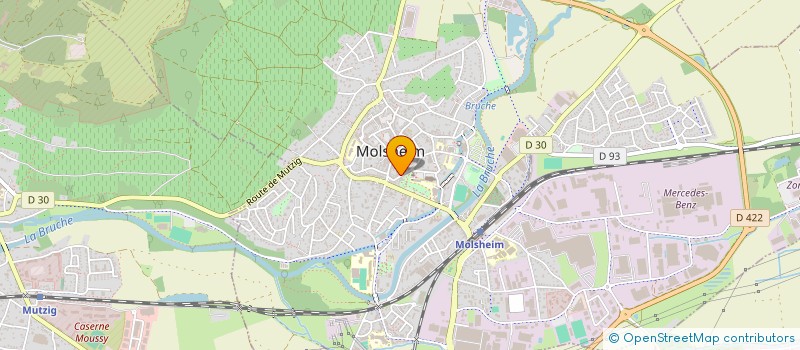 localisation de l'entreprise DESIGN BY BRUCKMANN  OBERNAI