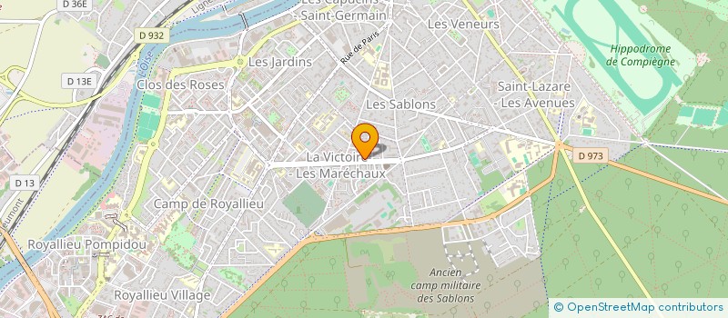 localisation de l'entreprise DESIGN CAR à COMPIEGNE