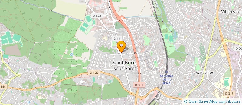 localisation de l'entreprise DESIGN COLOR à SAINT-BRICE-SOUS-FORET