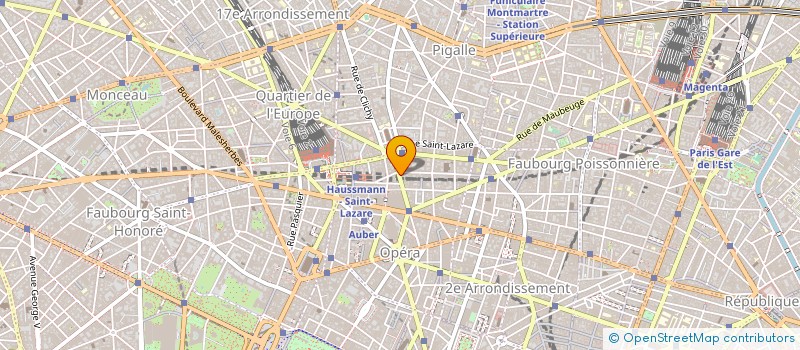 localisation de l'entreprise DESIGN COMMUNICATION CORPORATION D C C  PARIS