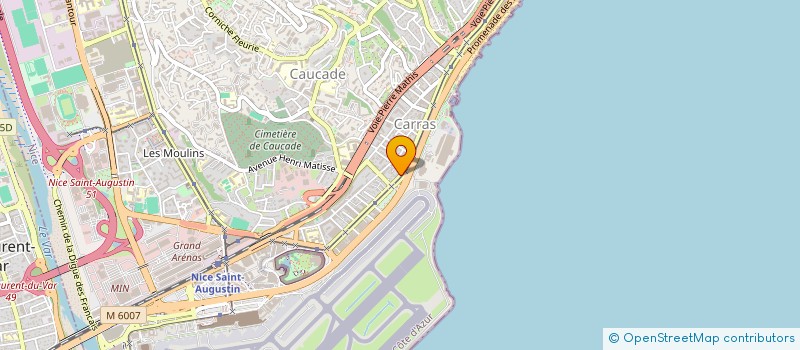 localisation de l'entreprise DESIGN CONCEPT à NICE