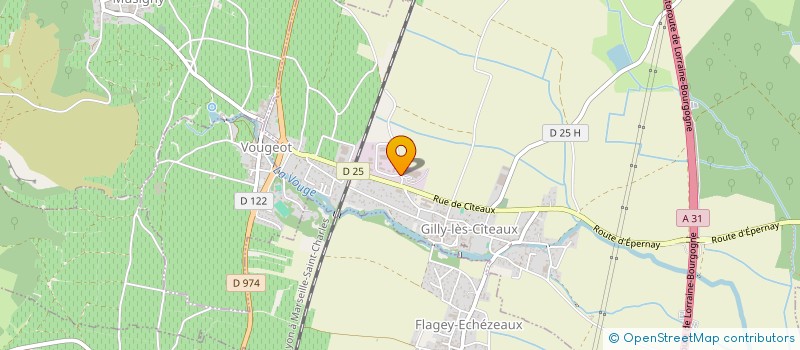 localisation de l'entreprise DESIGN CONCEPT MOTO  GILLY-LES-CITEAUX