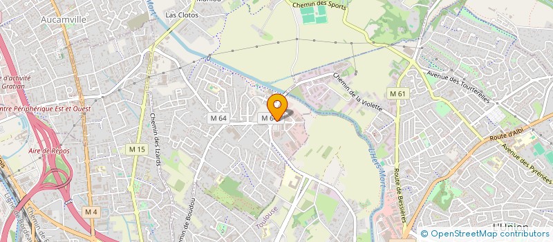 localisation de l'entreprise DESIGN & CONFORT à LAUNAGUET