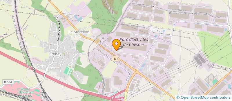 localisation de l'entreprise DESIGN & CREATION à BEZIERS