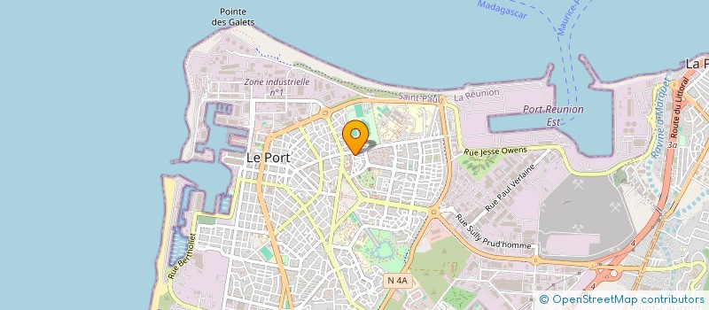 localisation de l'entreprise DESIGN CREATION S.N.C  LE PORT