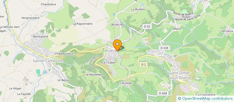 localisation de l'entreprise DESIGN D'AFFAIRES  CHABANIERE