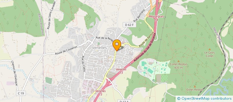 localisation de l'entreprise DESIGN DENTAIRE  VENELLES