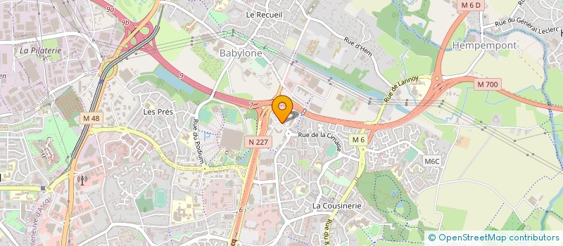 localisation de l'entreprise DESIGN DISTRIBUTION à VILLENEUVE-D'ASCQ