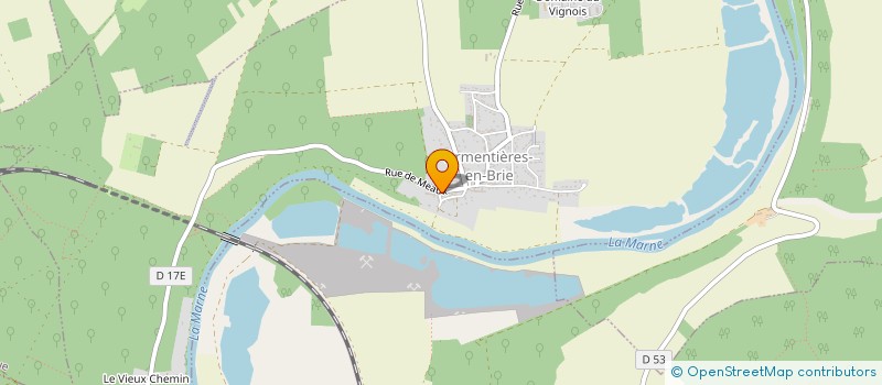 localisation de l'entreprise DESIGN DSV  ARMENTIERES-EN-BRIE