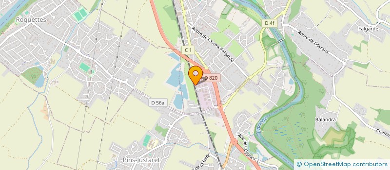 localisation de l'entreprise DESIGN ENSEIGNE à PINSAGUEL