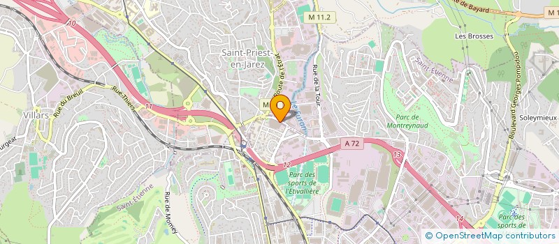 localisation de l'entreprise DESIGN ET AGENCEMENTS STEPHANOIS  SAINT-ETIENNE