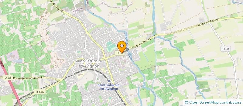 localisation de l'entreprise DESIGN ET BOIS à SAINT-SATURNIN-LES-AVIGNON