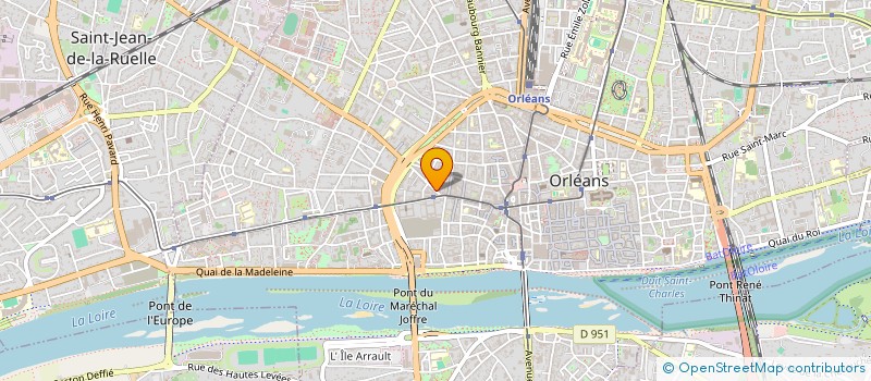 localisation de l'entreprise DESIGN ET SOLUTIONS PHARMA à ORLEANS