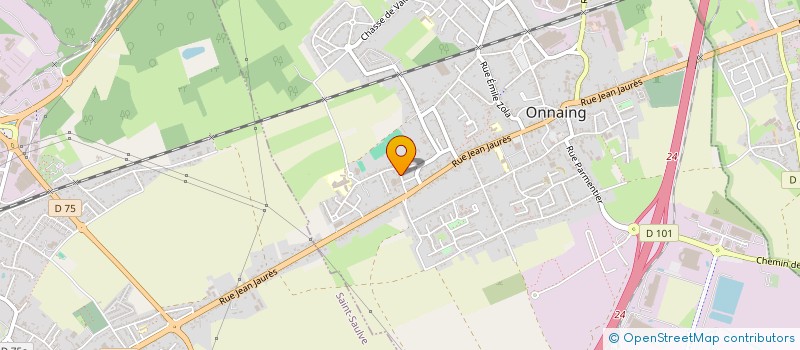 localisation de l'entreprise DESIGN ET TRAVAUX  ONNAING