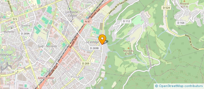 localisation de l'entreprise DESIGN EXPERTISE  SAINT-MARTIN-D'HERES