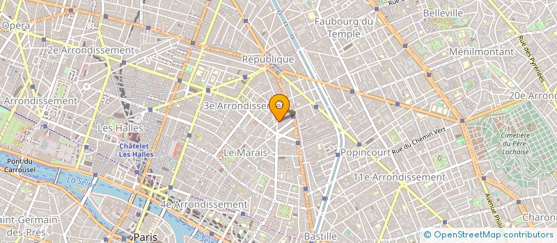 localisation de l'entreprise DESIGN FROM PARIS  PARIS