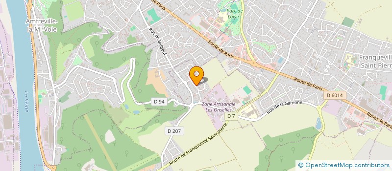 localisation de l'entreprise DESIGN HABITAT 76  BELBEUF