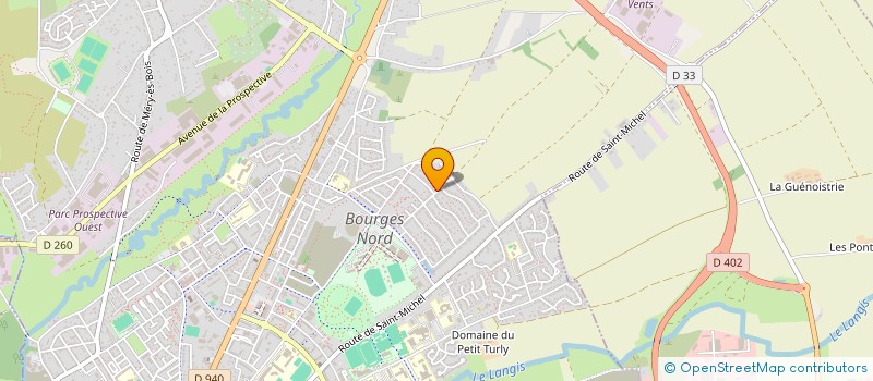 localisation de l'entreprise DESIGN HABITAT  BOURGES