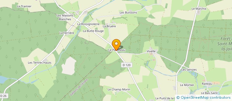 localisation de l'entreprise DESIGN HEXAGONE MOBILIER  VALLONS-DE-L'ERDRE