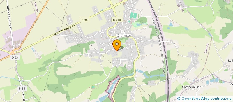 localisation de l'entreprise DESIGN HOUSE  DIEMOZ