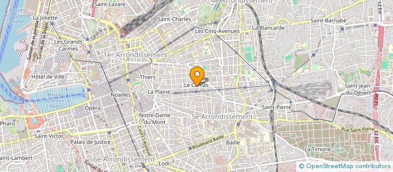 localisation de l'entreprise DESIGN IMPORT LUXURY ELECTROMENAGER à MARSEILLE