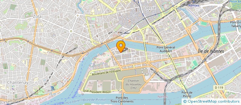 localisation de l'entreprise DESIGN'IN PAYS DE LA LOIRE à NANTES