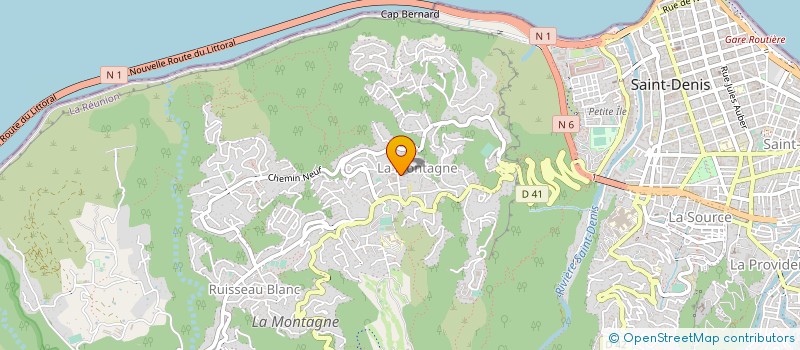 localisation de l'entreprise DESIGN LUXE AUTO à SAINT-DENIS