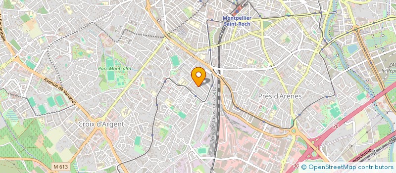 localisation de l'entreprise DESIGN MATERIAUX à MONTPELLIER