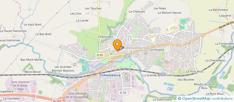 localisation de l'entreprise DESIGN-ME  CHARTRES-DE-BRETAGNE