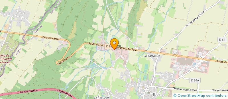 localisation de l'entreprise DESIGN-METAL  IBOS