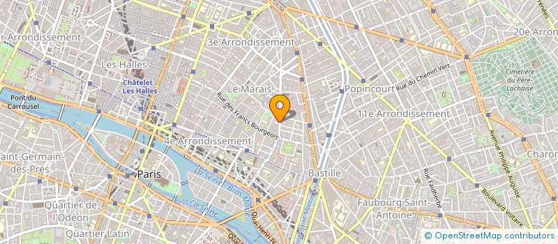 localisation de l'entreprise DESIGN'NAA à PARIS