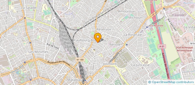 localisation de l'entreprise DESIGN NATURE à TOULOUSE