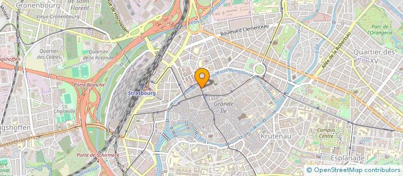 localisation de l'entreprise DESIGN ORGANISATION à STRASBOURG