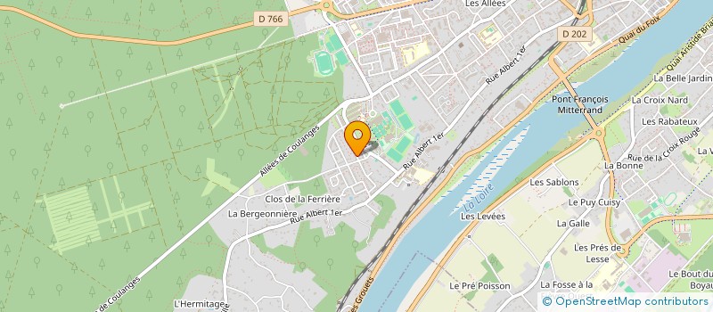 localisation de l'entreprise DESIGN PIERRE & CARRELAGE  BLOIS