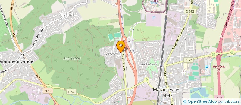 localisation de l'entreprise DESIGN PLATRE  MARANGE-SILVANGE