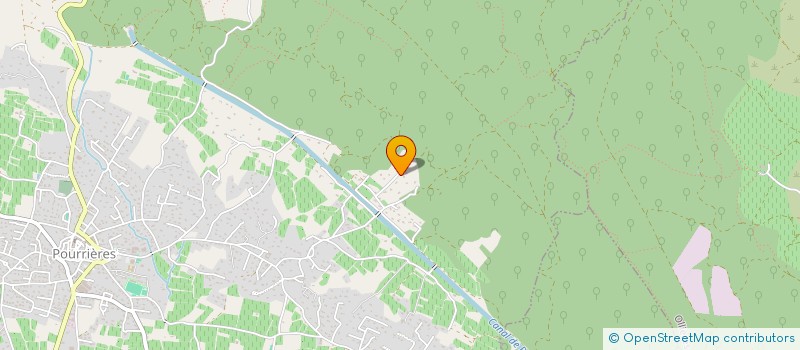 localisation de l'entreprise DESIGN POSE CONCEPT  POURRIERES