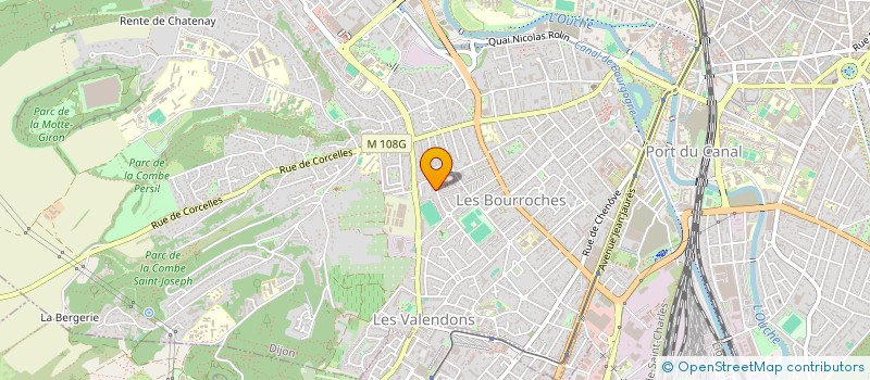 localisation de l'entreprise DESIGN PRESTIGE UNIFORMS  DIJON