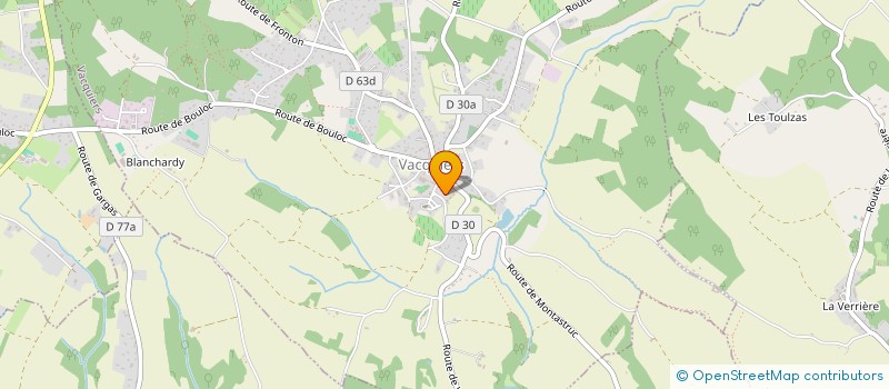 localisation de l'entreprise DESIGN RC  VACQUIERS