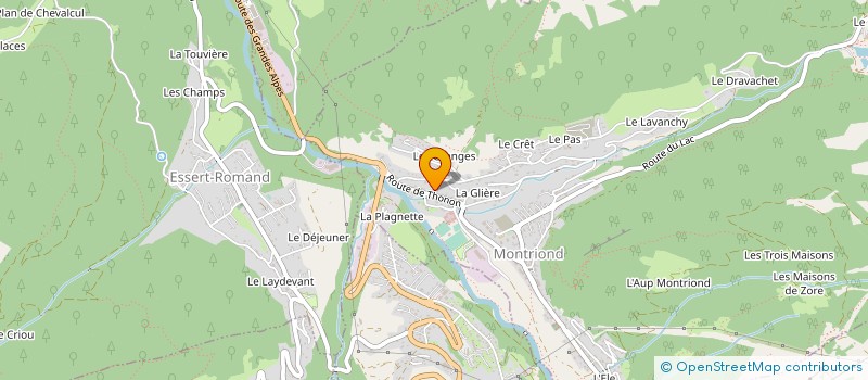 localisation de l'entreprise DESIGN SANIT  MONTRIOND