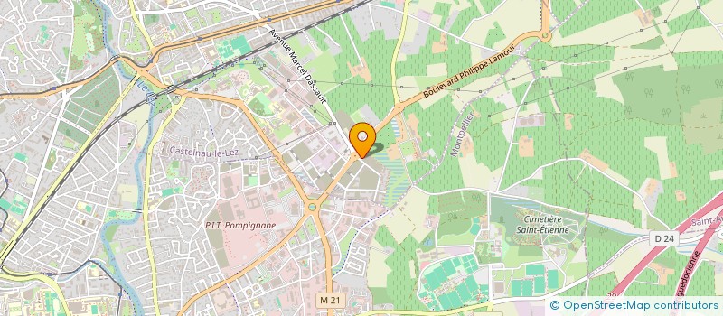 localisation de l'entreprise DESIGN SOLUTION à CASTELNAU-LE-LEZ
