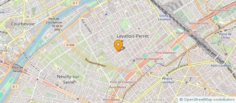 localisation de l'entreprise DESIGN STRATEGY CONSUMER GOODS à LEVALLOIS-PERRET